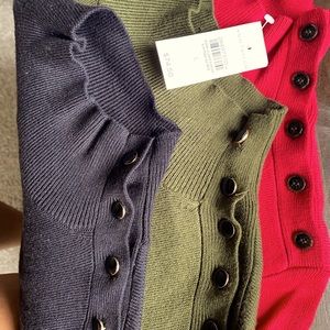3 NWT Ann Taylor sweaters